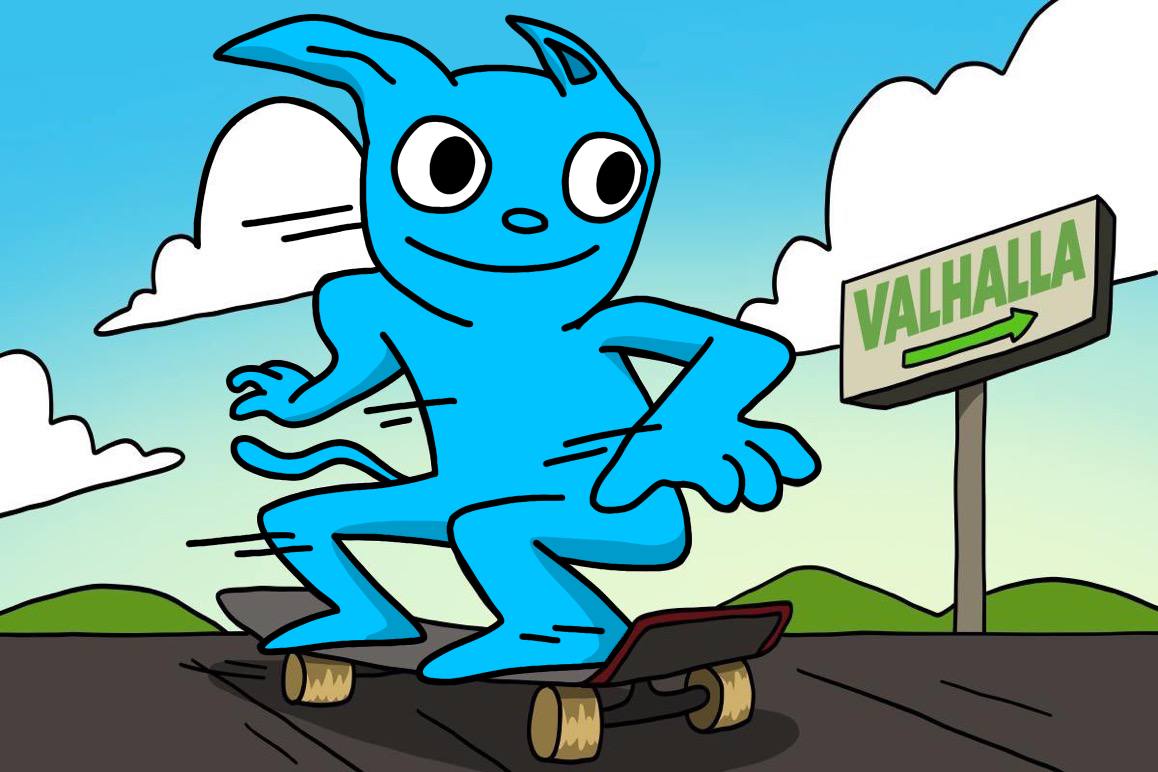 Kicking and pushing forward. The road up ahead seems promising for $BALT. #Valhallasoon