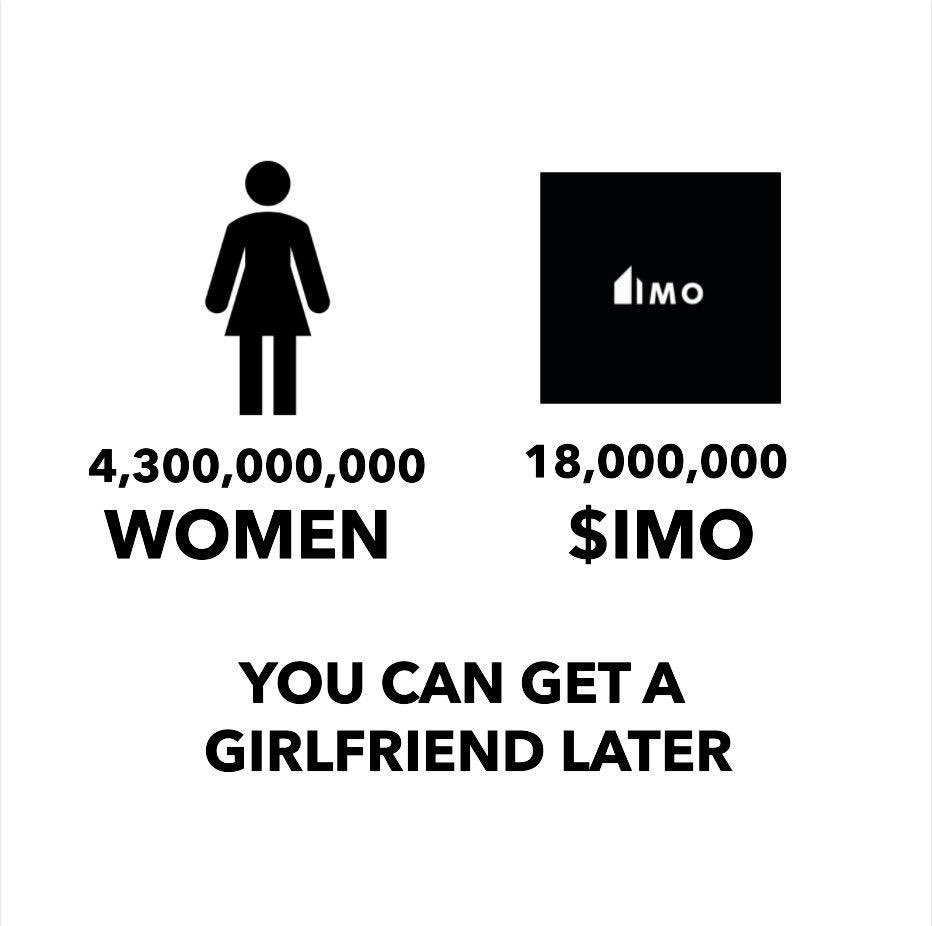 CryptoMillionYT's tweet photo. GM $IMO https://t.co/hUsKAVRlAJ