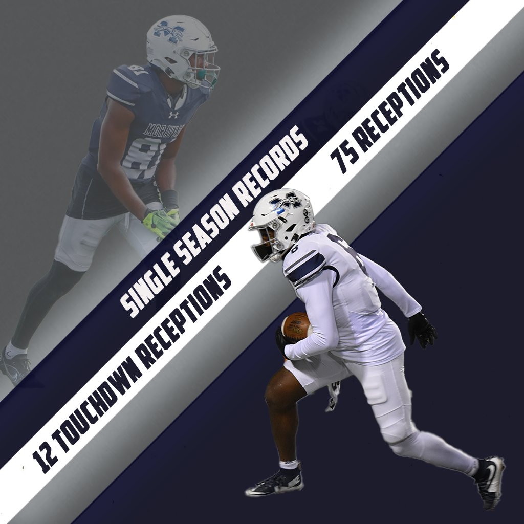 Moravian Greyhounds (@mugreyhounds) on Twitter photo SCHOOL RECORD SUNDAY: This Sunday we are celebrating the three student-athletes who earned school records in the past week, this time with Jordan Bingham. Jordan set four school records with the conclusion of the 2024 season. #HoundEm <a href="/MoravianFB/">Moravian Football</a> SCHOOL RECORD SUNDAY: This Sunday we are celebrating the three student-athletes who earned school records in the past week, this time with Jordan Bingham. Jordan set four school records with the conclusion of the 2024 season. #HoundEm <a href="/MoravianFB/">Moravian Football</a>