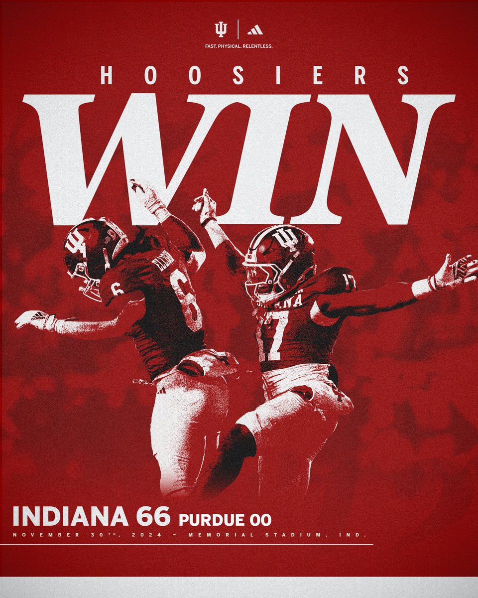 The pride of Indiana.