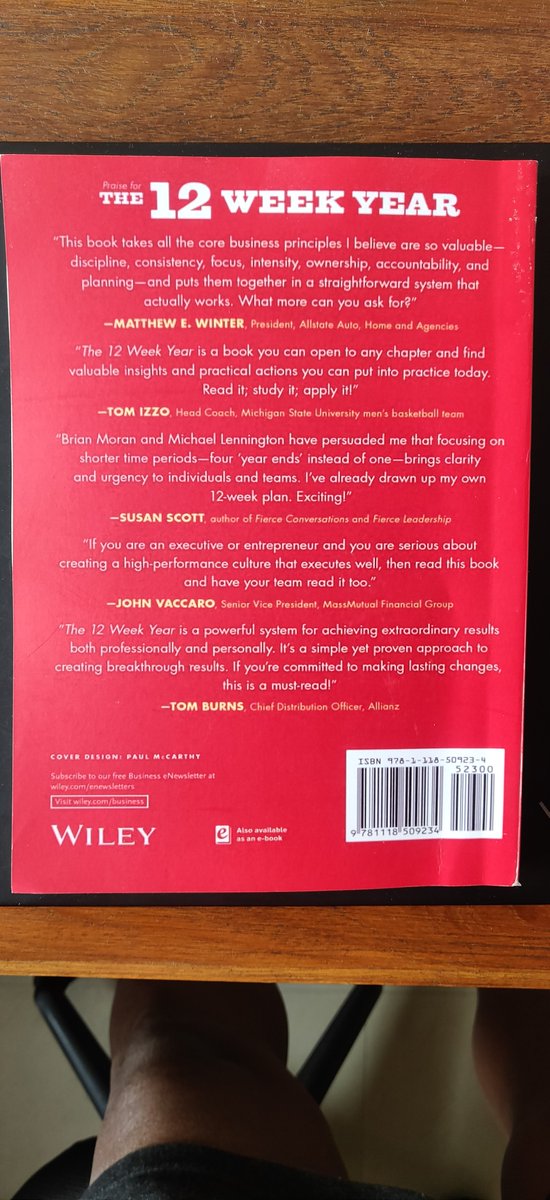 oommen_john's tweet photo. @WileyGlobal @WileyIndiaPL 
@amazonIN sellers are selling poor quality digital reprints of the 12 week year by @MLennington https://t.co/Or4NPMNAT7