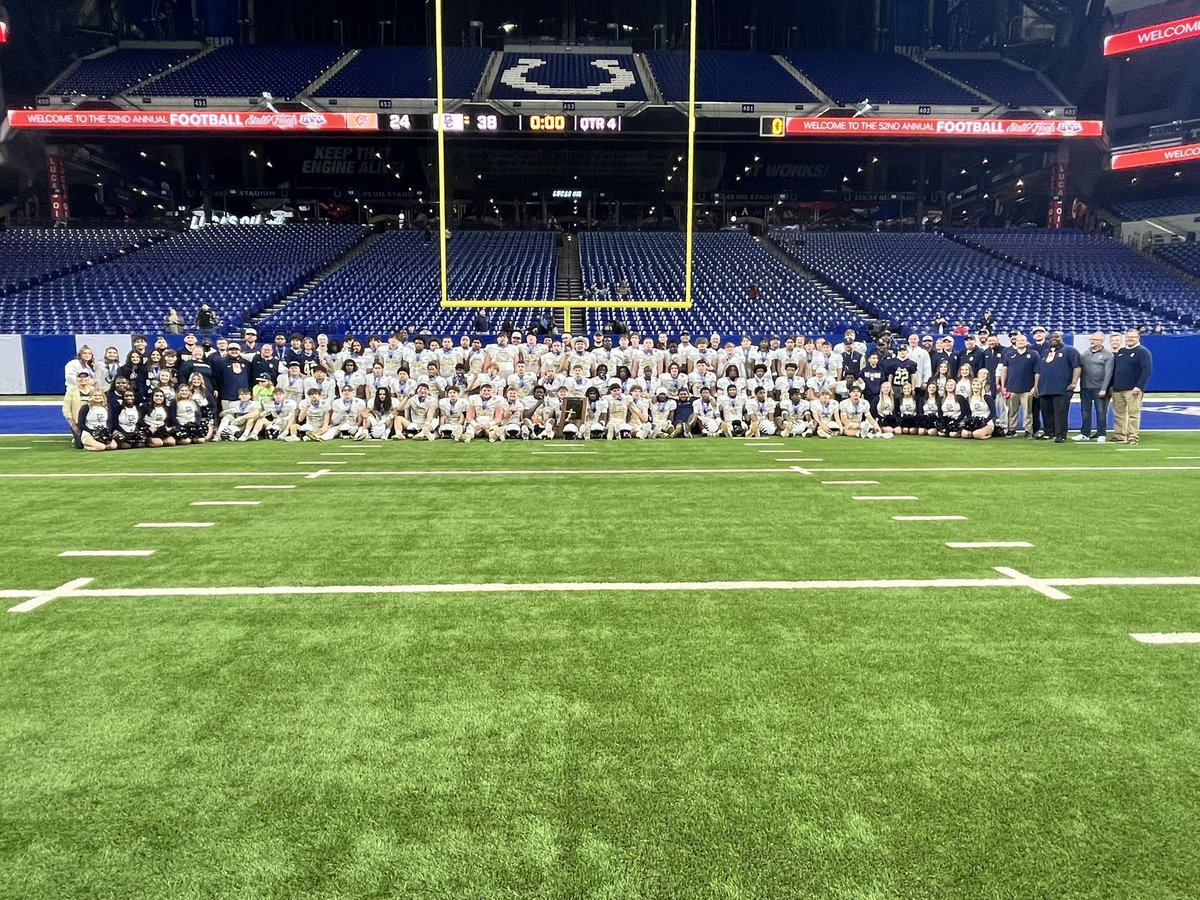 IHSAA1's tweet photo. The Decatur Central Hawks are 2024 Class 5A Football State Champions! This is their first football state title in school history! 🏆🏈
@DCHS_Athletics https://t.co/c6j0WQ1On9