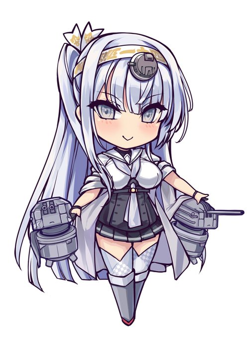 SDお冬さん
#艦これ
#冬月 