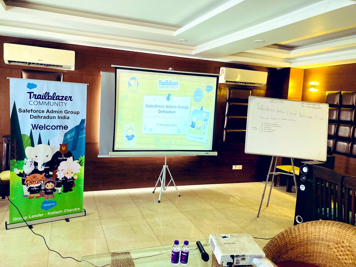 All set for the event #salesforce #data #Cloud 
#trailblazerCommunity #dehradunSalesforceGroup