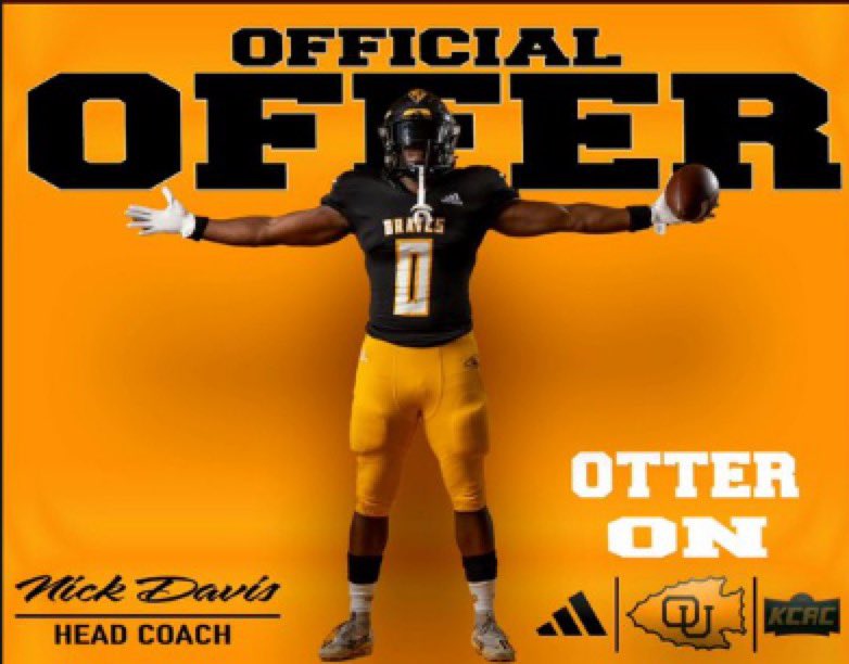 Thank you <a href="/Coach_CAnderson/">Coach CA</a> I’m blessed to receive another offer to continue my athletic and academic career <a href="/OttawaBravesFB/">Ottawa Braves Football</a>! <a href="/redthunder54/">mike brown</a> <a href="/brightonhighsc1/">BHS Football</a>