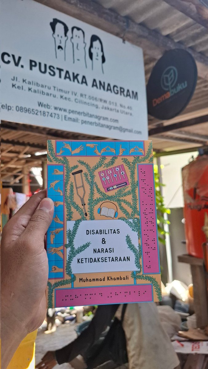 Buku baru <a href="/aangtirta/">M Khambali</a> 🥳

<a href="/penerbitanagram/">Penerbit Anagram</a> <a href="/demabuku/">Dema Buku</a>
