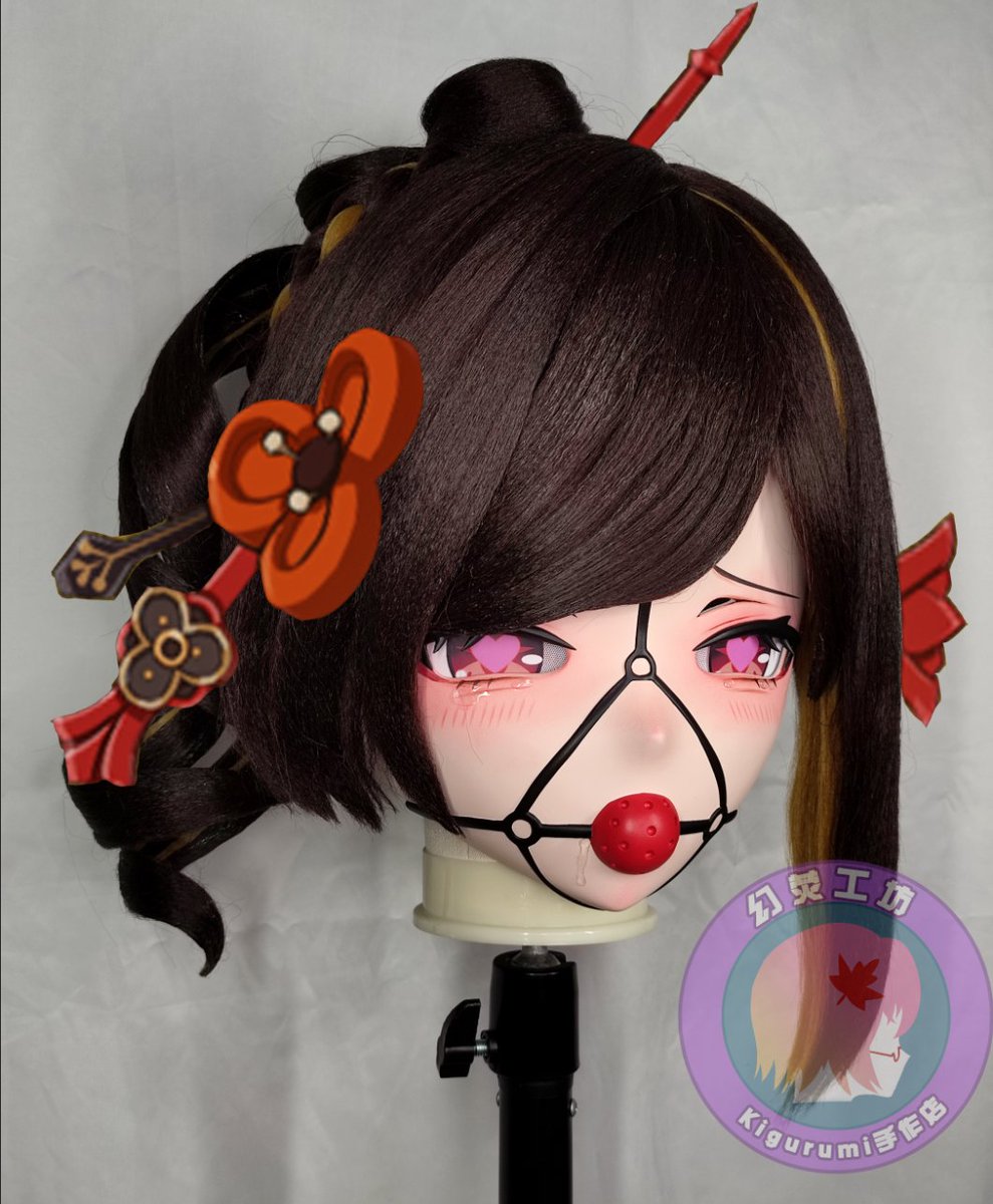 新作展示  全头带锁软毛可做替换脸 工期60天 #kigurumi