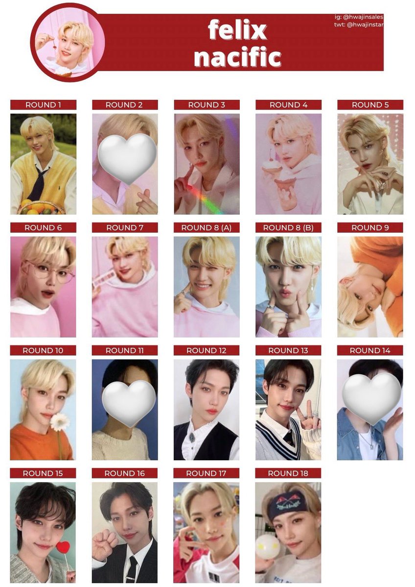 __ka__777's tweet photo. Stray Kids nacific トレカ ID Photo 交換

譲：バンチャン、チャンビン、ハン、
　　スンミン、アイエン

求：ヒョンジン、フィリックス

3.4枚目のハートのついていない未所持のものを求めています🙇‍♀️

1:n（当方）可能です🙆‍♀️

郵送での交換希望です。
ぜひお気軽にお声掛けください🙇‍♀️ https://t.co/KOb8uk77Lm