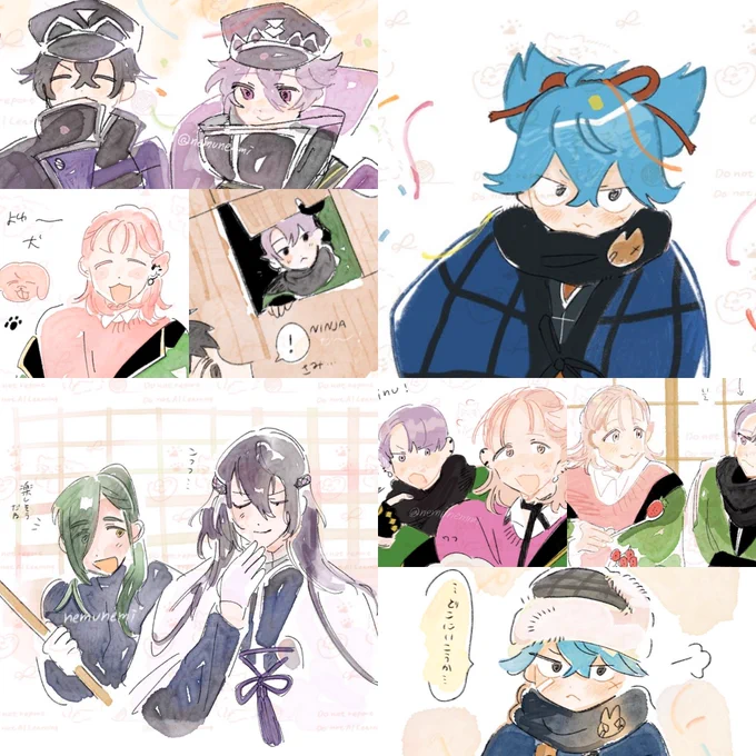 今月描いた絵とか 