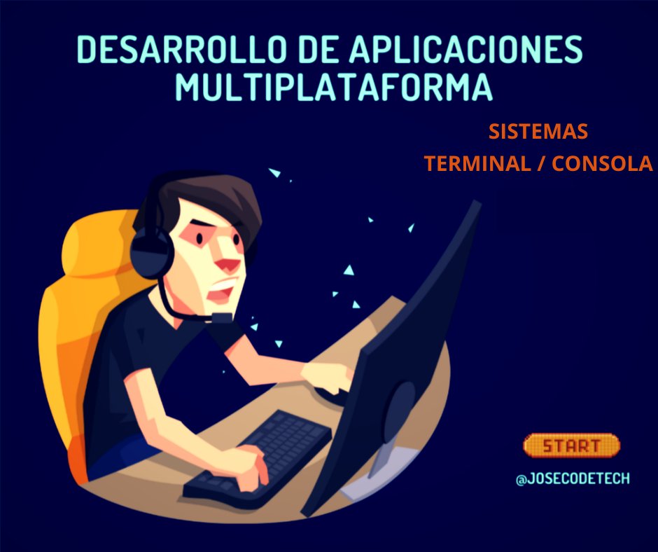 josecodetech's tweet photo. Comandos basicos para manejarnos correctamente con la terminal o consola del sistema #windows o #linux, accede al video -> https://t.co/qpC8G962oV #programando con #josecodetech #DAM #sistemas #desarrolloAplicacionesMultiplataforma https://t.co/QgWi82NzFO