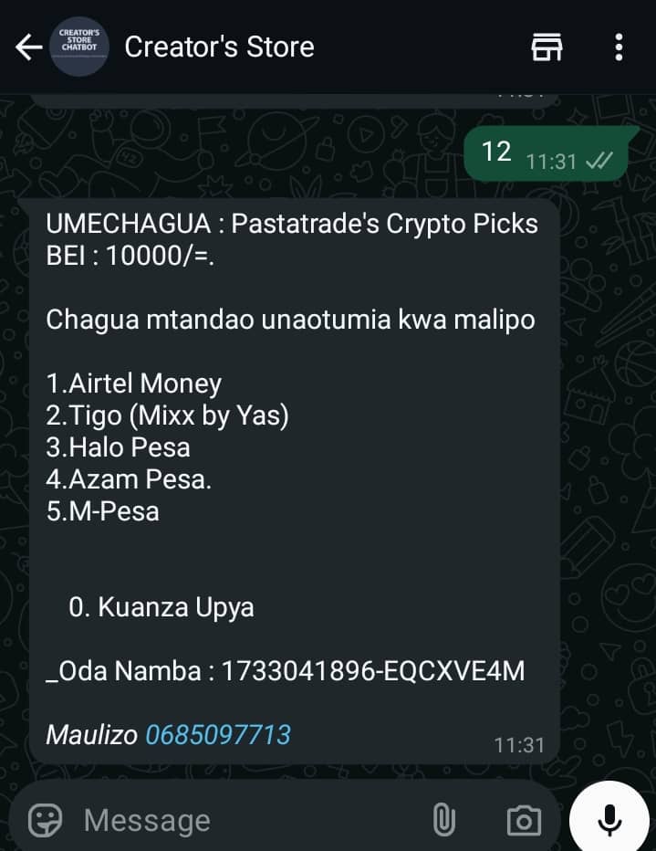 nickyrabit's tweet image. Tushaweka Mix By Yas

Tumia Yas yako kununua vitabu  Creatpr Store @CreatorStoreApp 

Bofya hapa then tuma neno nunua

wa.me/255696103115