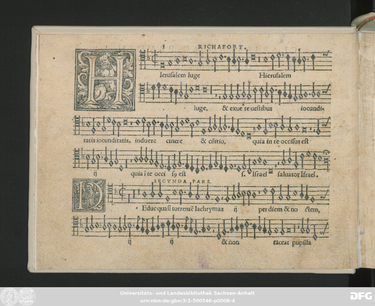 Another oblong volume of musical scores, this one covered with a MS leaf of the very popular Vita Christi by Ludolphus Saxo (<a href="/UniHalle/">Universität Halle (inaktiv)</a>, Ed 1147 (1)) #fragmentology
htttps://nbn-resolving.org/urn:nbn:de:gbv:3:1-500546
