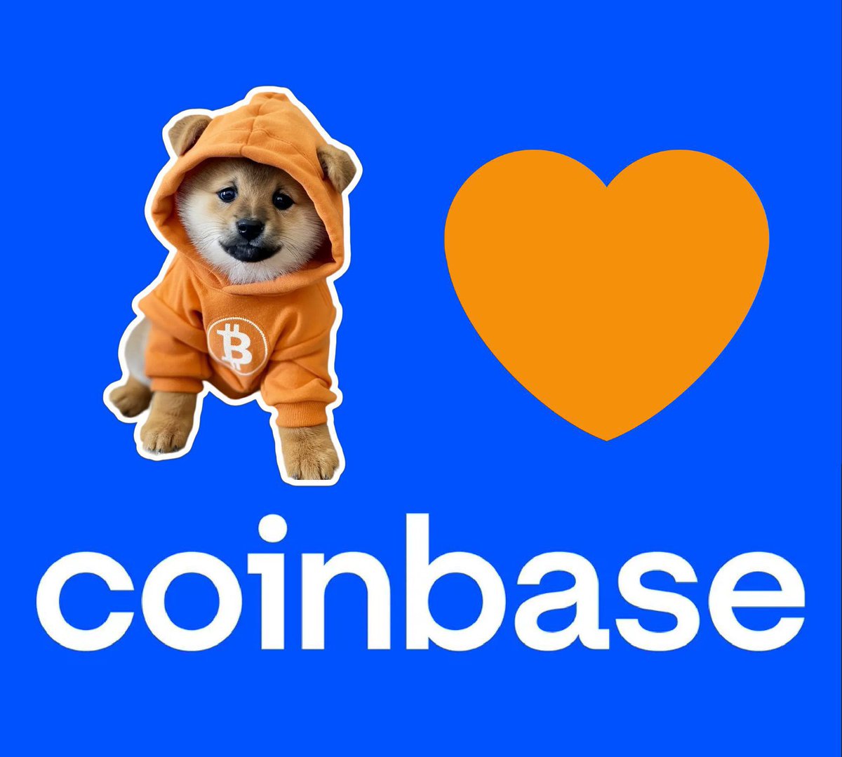 $dog is the people's Bitcoin 

If you Believe <a href="/coinbase/">Coinbase 🛡️</a> will list $DOG  Spot.  

Dog •GO•TO•THE•MOON

✍️Retweet this tweet &amp; comment &amp; follow