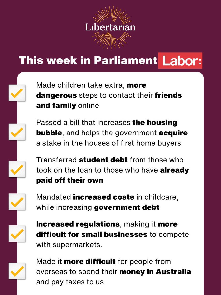 LibertariansAus's tweet image. We already ratio’d Libby Coker for posting this. 

Socialism suggests we should treat you the same way 😎