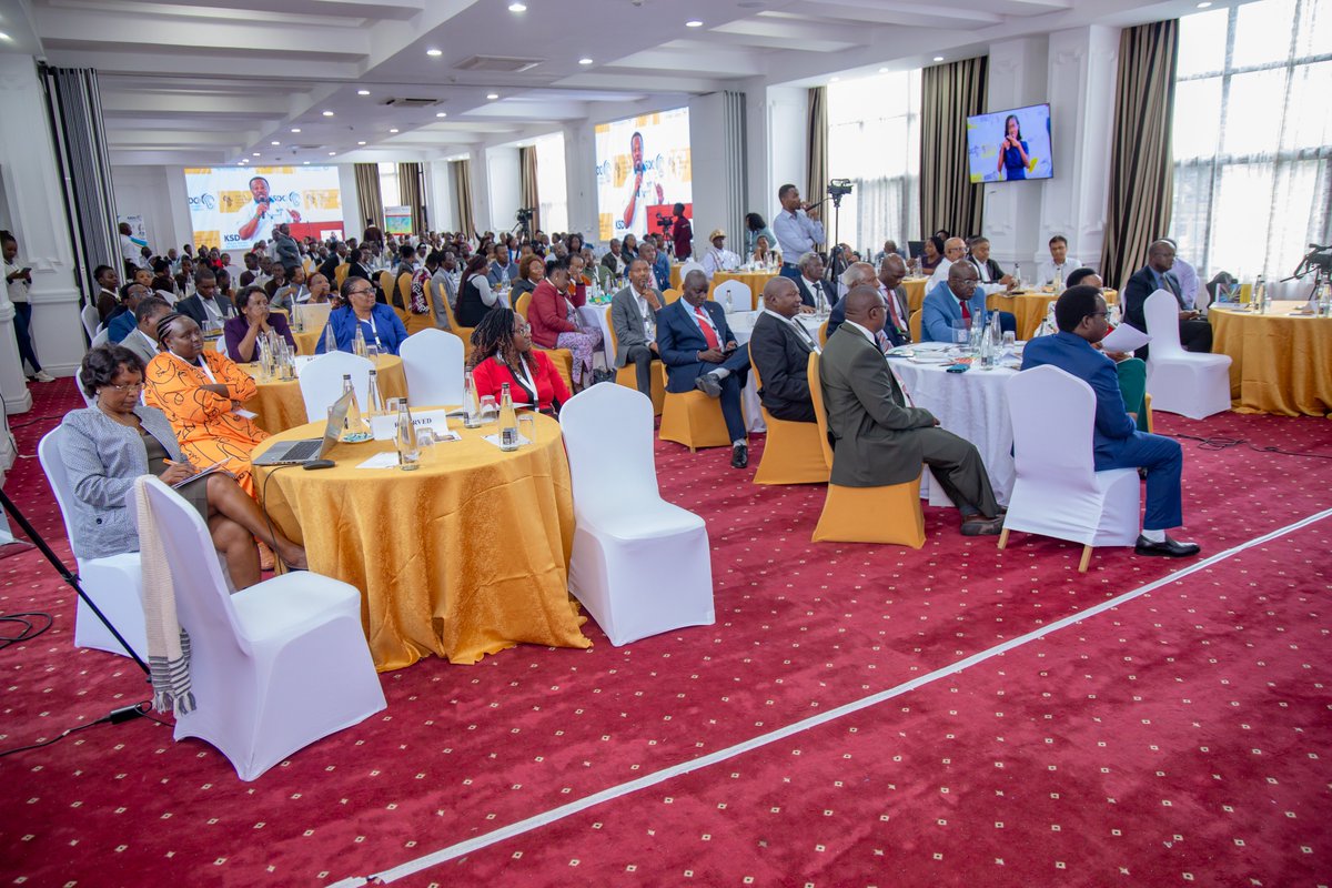 Captivating performances from Machakos Boys high school students taking sign language as a lesson gave a wonderful poem while Murang'a School for the Deaf also gave a traditional dance and a poem.

#EmpoweringSilence #AfricaConferenceOnDeafness