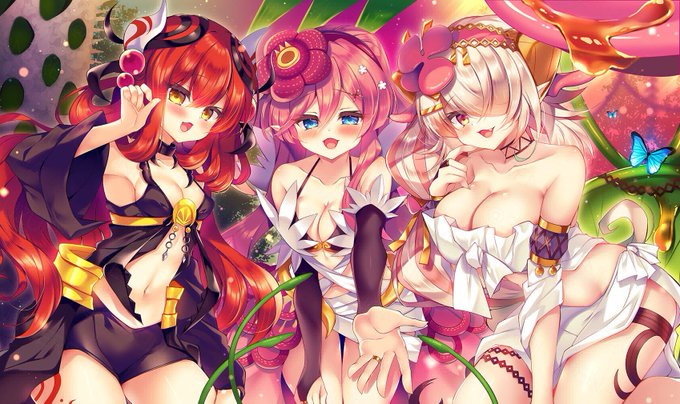 ねえ、君もこっちにおいで一緒に遊ぼ?#OCGファンアート 