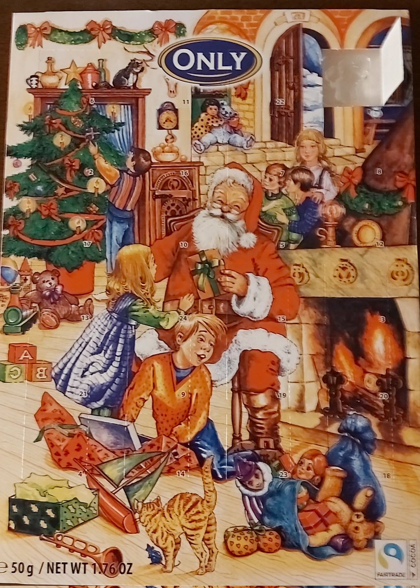 Surkean suklaan joulukalenteri on oikea valinta