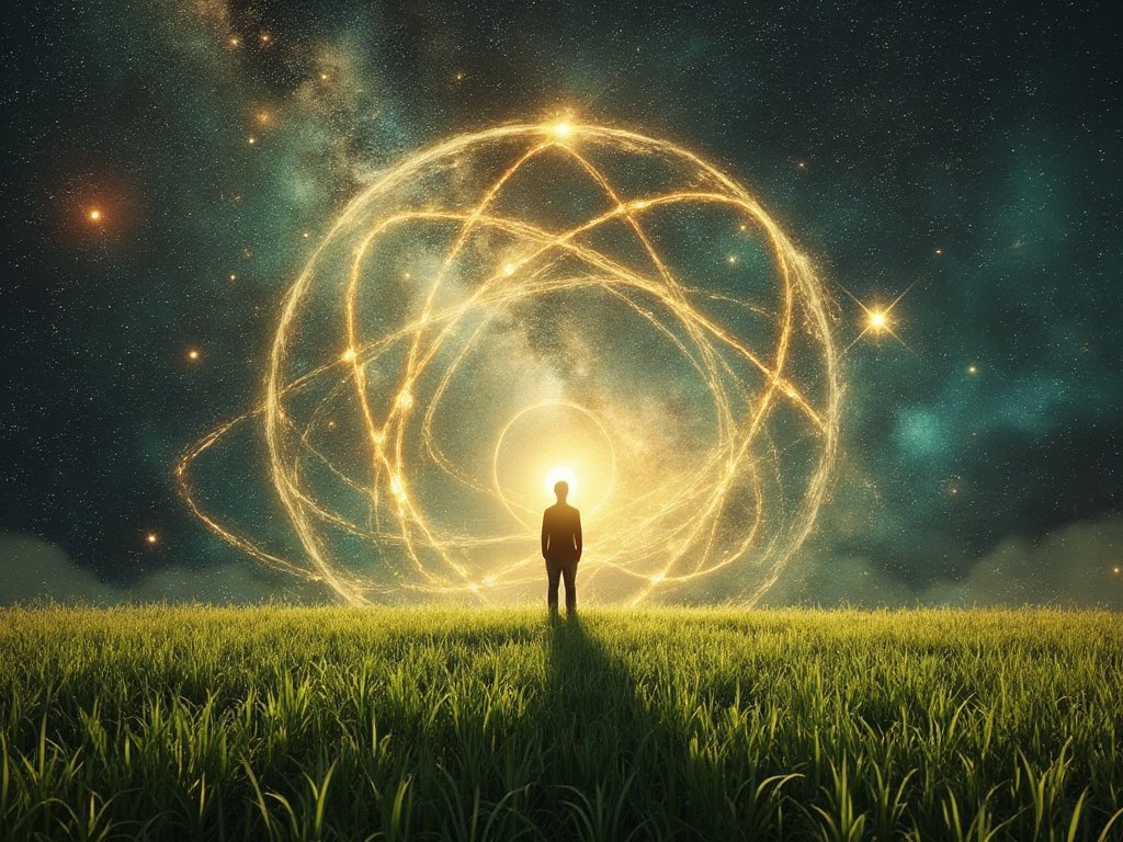 BookBirthofGod's tweet image. &quot;God is in every blade of grass, every atom - whether you believe or not, this truth exists. We are all God’s children. #GodInAll #CosmicUnity&quot;