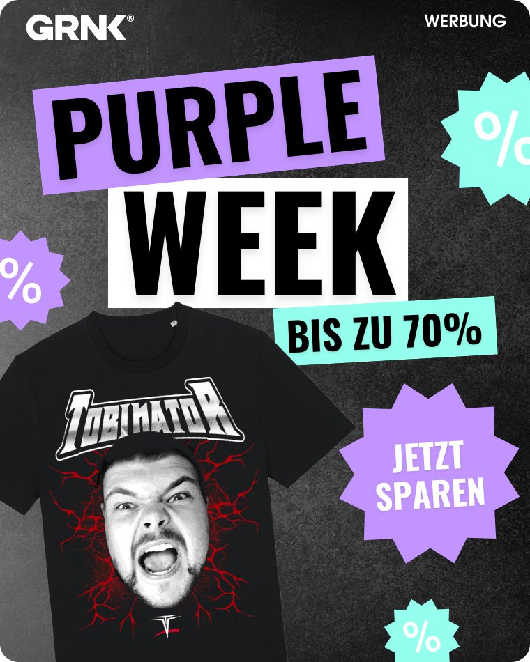 Nur noch heute kräftig sparen. 💸

Viele schöne Teile von Pandorya, H0lly, Tobinator oder den Lurchen im Sale.

Hier stöbern: 

grnk.shop/collections/pu…