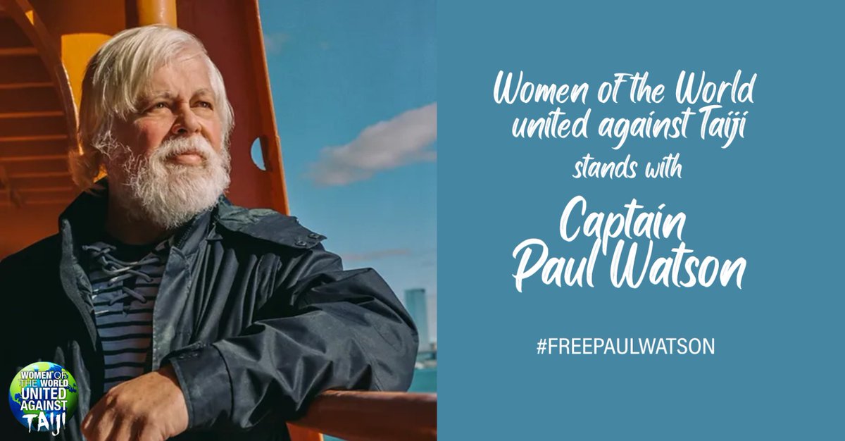 We stand with #Paulwatson   - Norway, Japan, the Faroes and Iceland continue to hunt whales. Whales are crucial for the environment as they capture CO2 from the atmosphere  #WOWvTaiji #Ocean website: wowvstaiji.com #Denmark #freepaulwatson