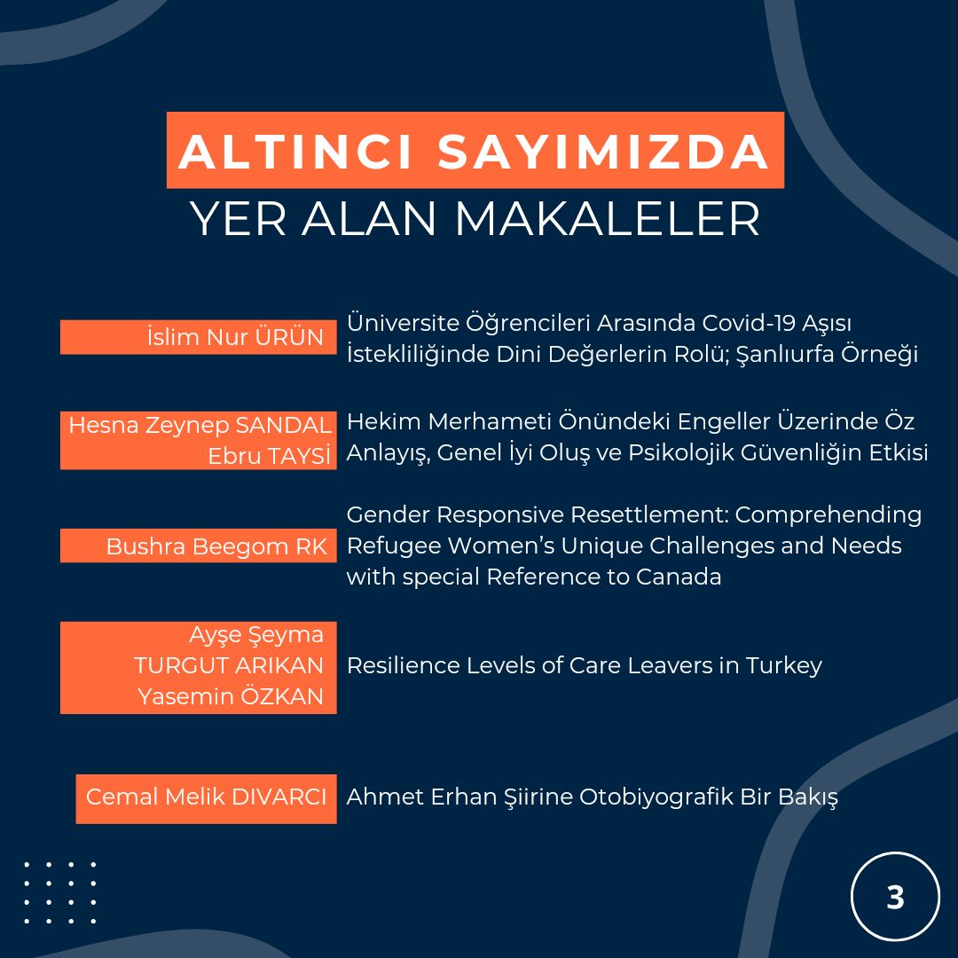 toplumsalaras's tweet photo. Toplumsal Araştırmalar Merkezi (TAM) olarak #TamAkademi dergimizin Kasım 2024 sayısını bilim dünyasıyla buluşturmaktan büyük sevinç duyuyoruz. Dergimizin yeni sayısına https://t.co/hTtlDkFlMA adresi üzerinden ulaşabilirsiniz.

#sosyalbilimlerdergisi #ToplumsalAraştırmalarMerkezi https://t.co/GbaDGfWocs