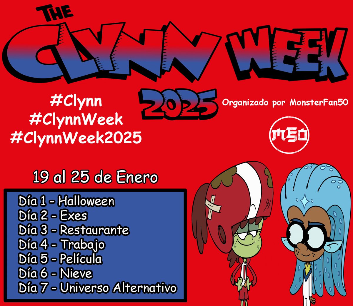 MonsterFan50's tweet photo. #ClynnWeek2025.
It's nice when they show up together.
Whether for fun or curiosity, everyone is welcome to participate with any kind of creative material.
Have a great time.
#clynn #clynnweek #theloudhouse #lynnloudjr #lynnloud #clydemcbride #ship https://t.co/2tKhXOLXxz