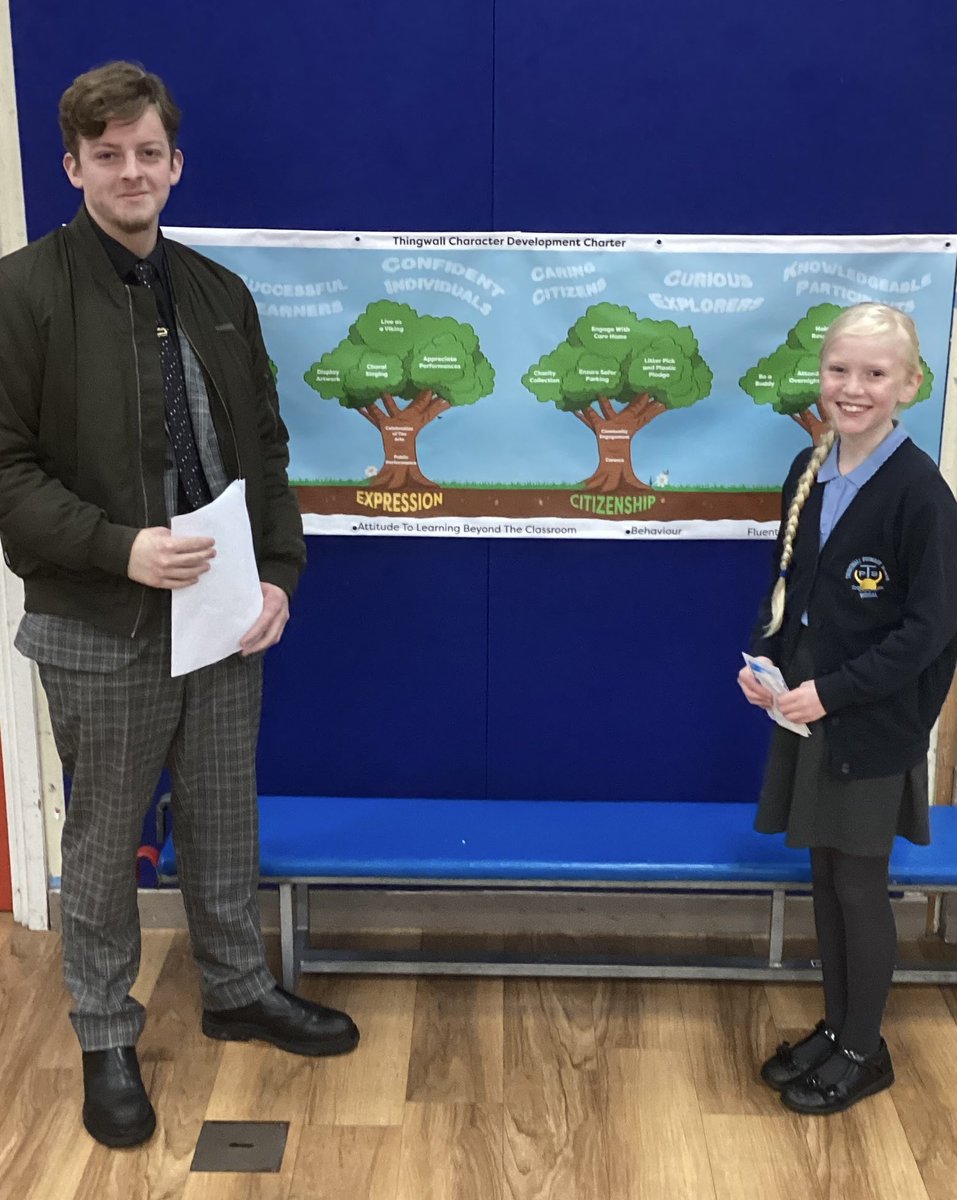 thingwallprima1's tweet photo. 💙💛Congratulations to one of our Y5 pupils, who won our school’s 500 word creative writing competition and came second overall in the @OakTreesMAT competition. Thank you Dan @HilbreHighSch sixth form for judging all of the entries. #TPSenglish #TPSinspiration #TPSexpression 💛💙 https://t.co/H3KmcRWkhV