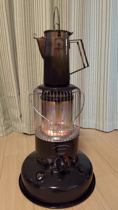 今年もストーブの季節がやってきた 