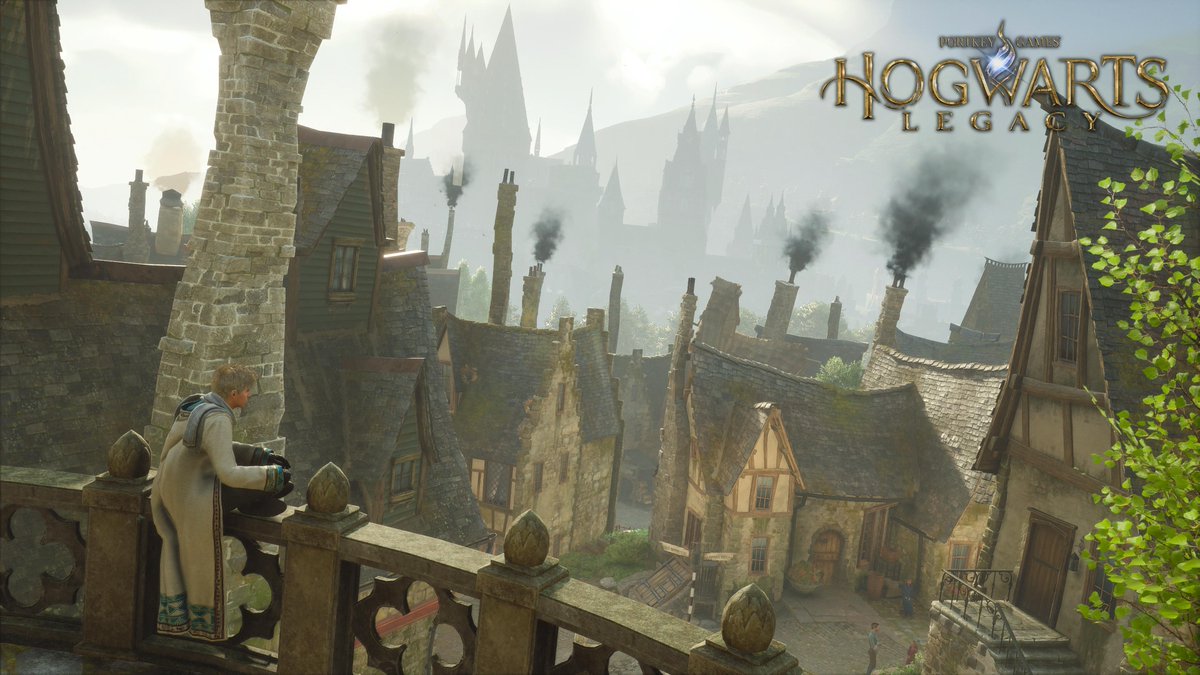photomodegame's tweet photo. ホグズミード
美容院周辺の高台からの景色
#HogwartsLegacy
#ホグワーツ・レガシー https://t.co/L1sNogZjDl