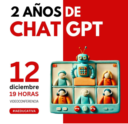 cguallart's tweet photo. Repasaremos juntos la historia de estos 2 años de #IAeducativa, el impacto que tiene hoy en tu aula. Link: https://t.co/kUaAHw2YwP Comparte entre tus redes docentes. 19 horas desde España. Ramón Besonías. https://t.co/NzRa5jylyk