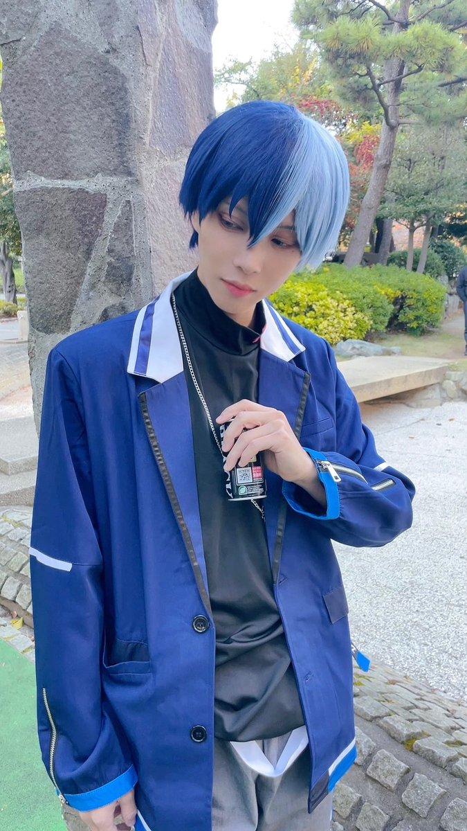 a24_sou's tweet photo. コスダン1部びびっと！で踊ってきました！
初出しだったけど好評で嬉しい〜！楽しかった✨
#prsk_cos
#コスダン https://t.co/ab5zRfW5tA