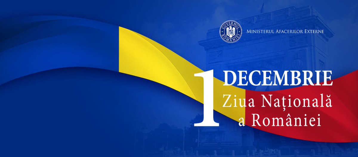 Mesajul ministrului afacerilor externe Luminița Odobescu cu ocazia Zilei Naționale 🇷🇴: ⬇️ mae.ro/node/66035