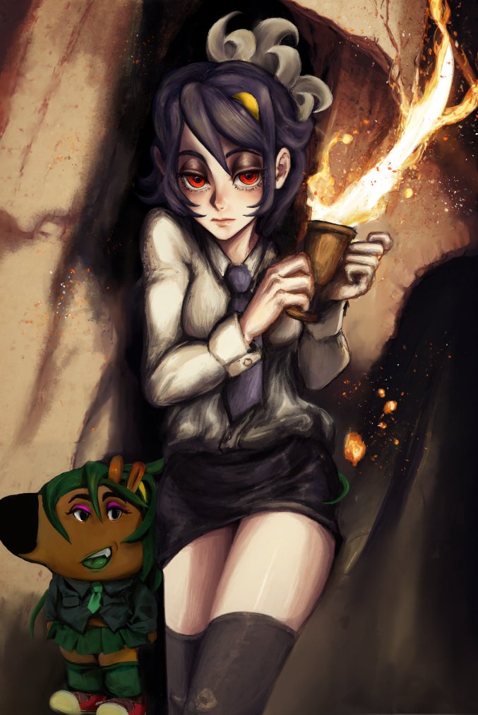 FiliaMediciOf's tweet photo. The chilly end of the year is almost here...😌#Filia #skullgirls #skullgirlsfanart https://t.co/xOd9Bhm3J4
