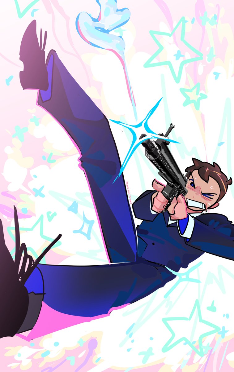 BlackKatDraws's tweet photo. BANG!
#toonxmobster #txm https://t.co/DDv8nP7589
