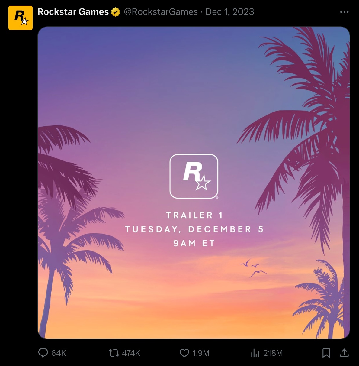 Gta 6 Trailer Ufficiale 2024 GTA VI Could End Up Launching In 2026 Large