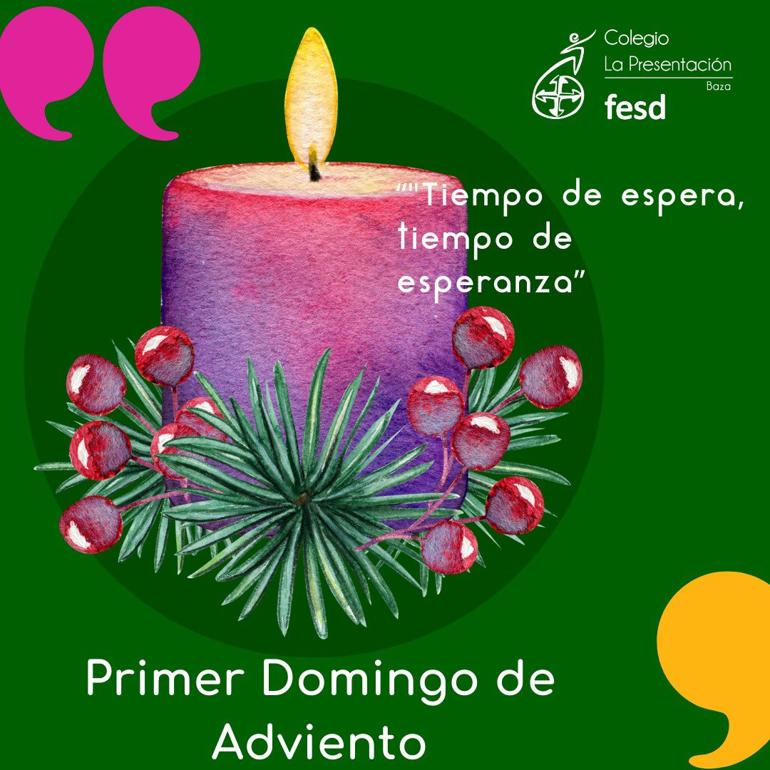 Primer domingo de Adviento: tiempo de espera, tiempo de esperanza.🕯️