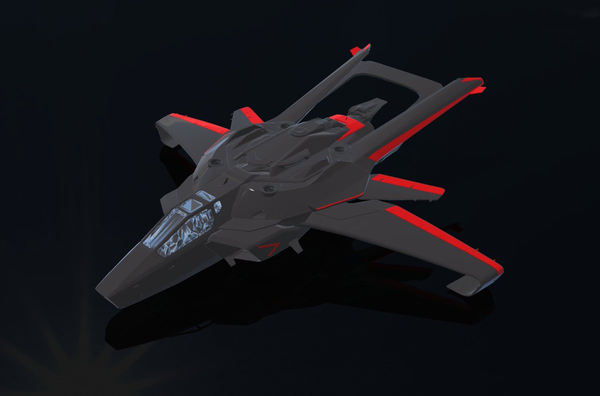 Lundfoci's tweet photo. Anvil F7C-S Ghost Mk II is up on #StarShip42 #FleetView.
Some problems with cockpit glass mesh. Will fix that later. :p
#StarCitizen https://t.co/lrNmBLgZXi