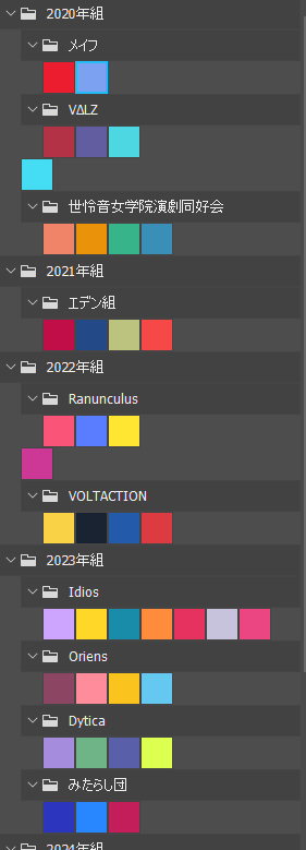 ふぉとしょみておもった、こういうところぼくっぽい。▽
