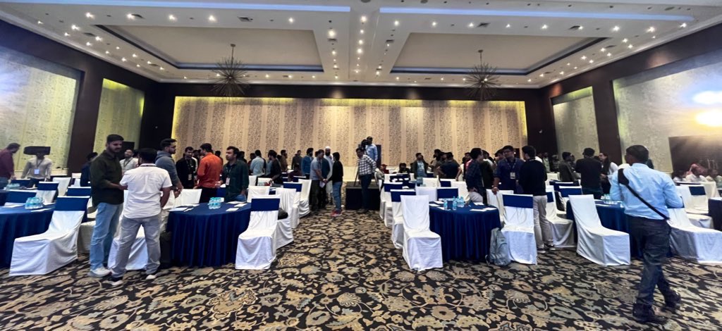 GopherConIndia's tweet image. GopherCon India 2024 kicks off today in Jaipur, with Gautam Rege hosting the event!

Get ready for two action-packed days filled with insights, innovation, and everything Go.

Here’s to making the 9th edition one to remember!
#GCI24 #GopherConIndia2024 #Golang