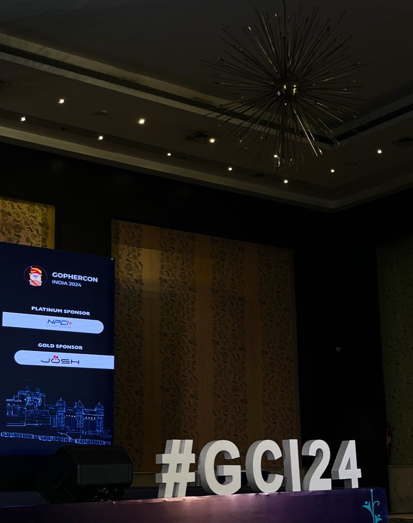 GopherConIndia's tweet image. GopherCon India 2024 kicks off today in Jaipur, with Gautam Rege hosting the event!

Get ready for two action-packed days filled with insights, innovation, and everything Go.

Here’s to making the 9th edition one to remember!
#GCI24 #GopherConIndia2024 #Golang