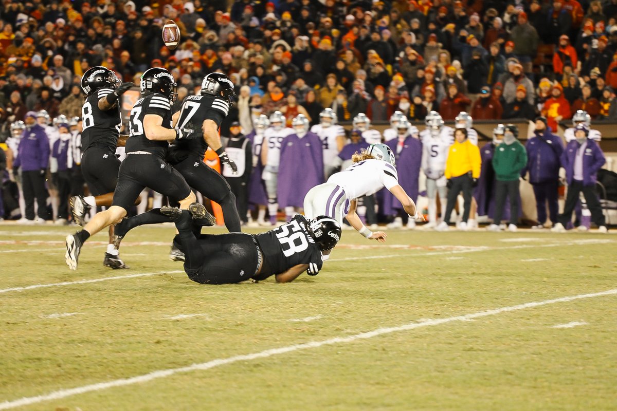 ChrisMWilliams's tweet photo. Tonight was special. So many Iowa Staters have grown up expecting the worst. And frankly, it's impossible to blame them after 100 years of consistent, painful losing. 

When Matt Campbell got to Ames, he told me early on during a podcast in his office that his biggest challenge here was to change the mindset of the fan base. Expect to win. Expect good things to happen. 

We joke about his "process," but that is really what it all comes down to. I realize this more in my personal life with age. If you do the right things every day, it compounds over time. 

That's what his program, and this season is all about. 

This team got buried after the Kansas game (I am guilty). With all of the injuries, it took a lot for them to get up off the deck. 

They did. 

I am happy for the fan base and the people at Iowa State. 

Enjoy it, and go BYU!

Photos by @JacquelineCord