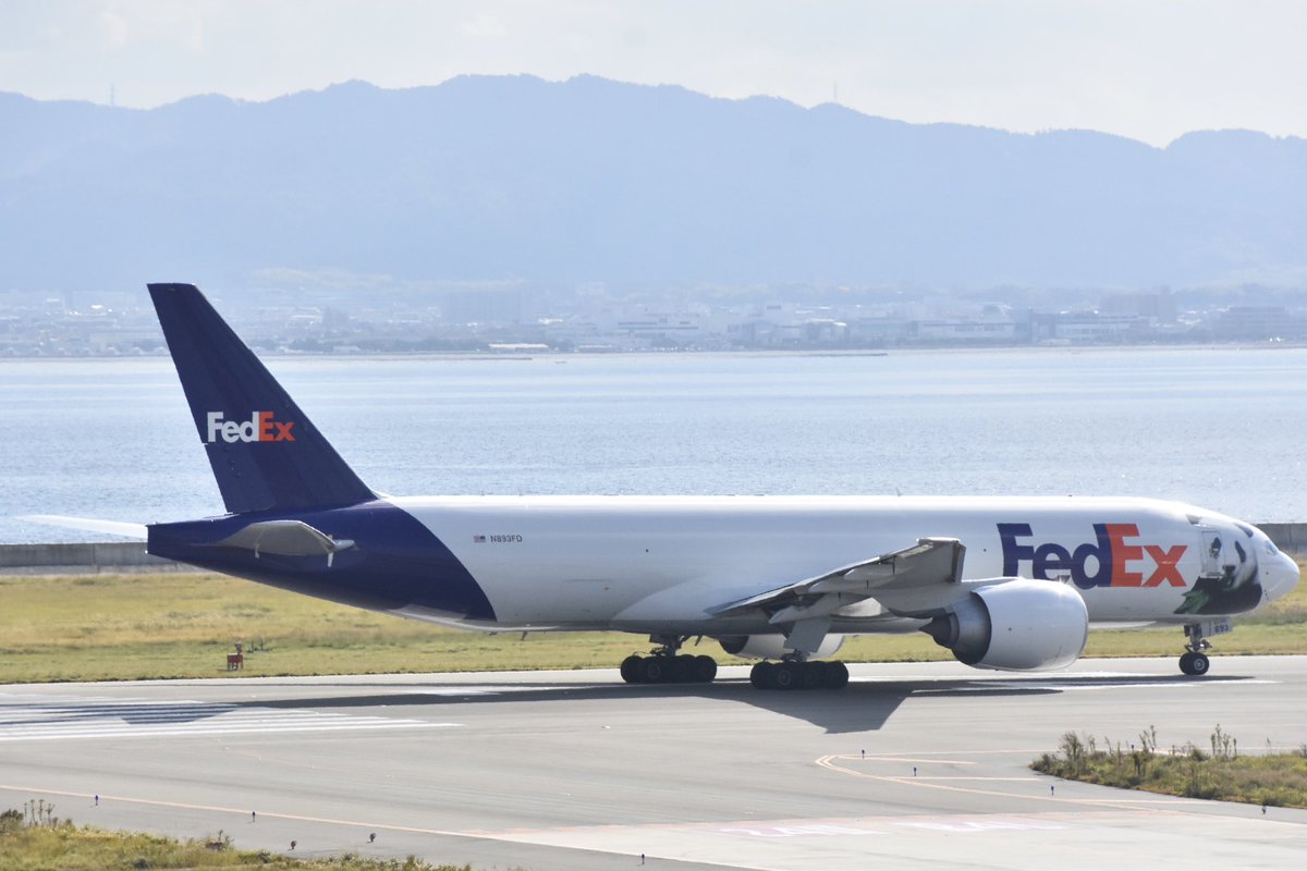 AirplaneVictory's tweet photo. December 1th 2024
FedEx B777F N893FD
Panda Express Livery in KIX/RJBB
#FedEx #B777F #N893FD
#PandaExpressLivery
#KansaiInternationalAirport https://t.co/O1CudgHI97