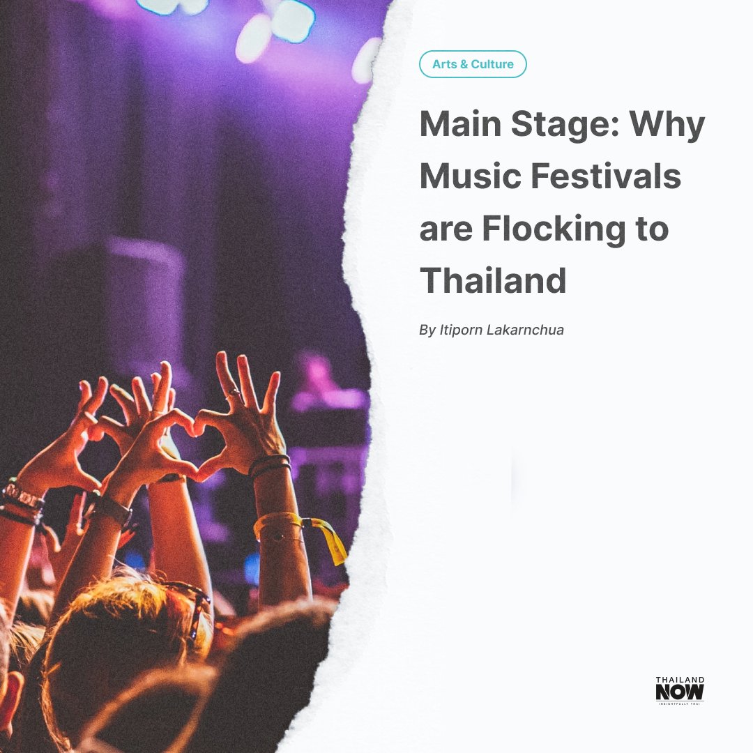 🎶 Festival fans 👀 Thailand is calling.

🌃 The country’s booming music festival scene is drawing international attention, with the arrival of marquee events and the steady growth of homegrown concerts: https://t.co/ly031Coela

#Thaimusicfestival #Thaifestival #Thaievents https://t.co/KRUR8QJ2oR
