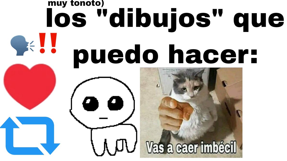 Por Este diciembre voy a hacer algunos "dibujitos" para las personas que quieran. Les puedo hacer un YIPEEE. Un Pou o un VAS A CAER

(Solo dar like y retuit. Dibujos solo digitales También me puedes mandar El PNG de Oc si quieres) los quiero mucho mis bayas 🩵🤍🥰 ##JOAXVT #Oc