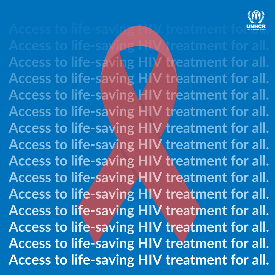Refugees face many hardships trying to reach safety.

For those living with HIV, an additional challenge threatens their lives: how to access treatment. #WorldAIDSDay
