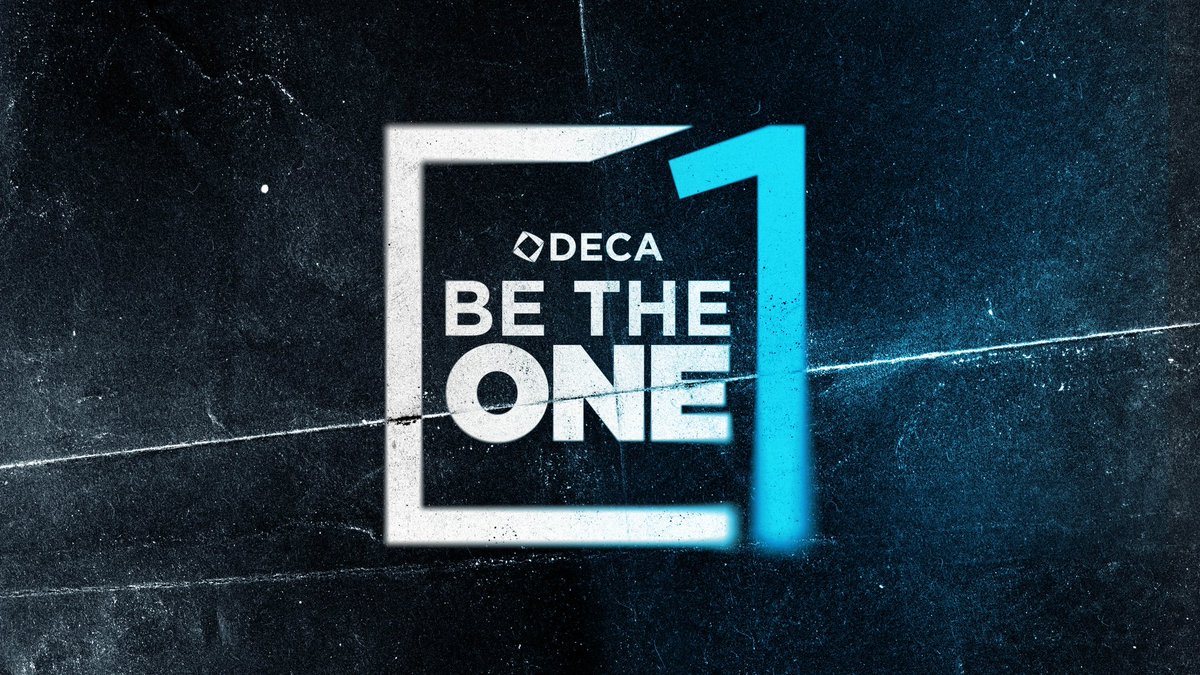 FHSDECA24's tweet image. FHS DECA will “BE THE 1” this year by showing our determination as a first year chapter! #decamonth