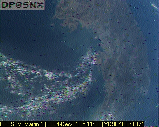 Jutahariadi's tweet photo. SONATE-2 over Bali, 2024-12-01, 05:07 UTC.
Pretty good RX #SSTV #MARTIN1
Max. Elev 9 degree
@JMUSpace https://t.co/zdLMAILmyJ