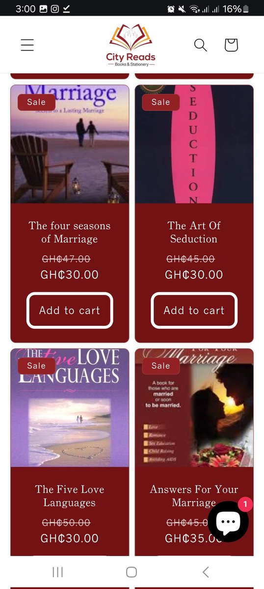 city_reads's tweet photo. Today is the last day of our black Friday sales! 

All orders will be delivered tomorrow or you can also choose to pick up from our store in Adenta.

https://t.co/yhRjxX1Jf7 https://t.co/vQHptNyNuL