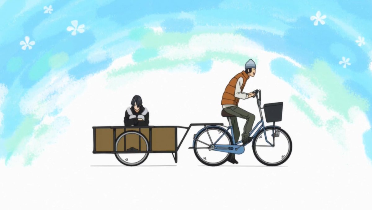 히무로랑 타카오 조합도 좋은 듯
성가신 기적의세대 담당파트너들
노래담당임(성우가)  
둘다 성격도 좋아서 이 둘이 같이있는 걸 보면 기분이 좋아짐...🫠
그리고 리어카에 탄 히무로가 굉장히 귀엽다.