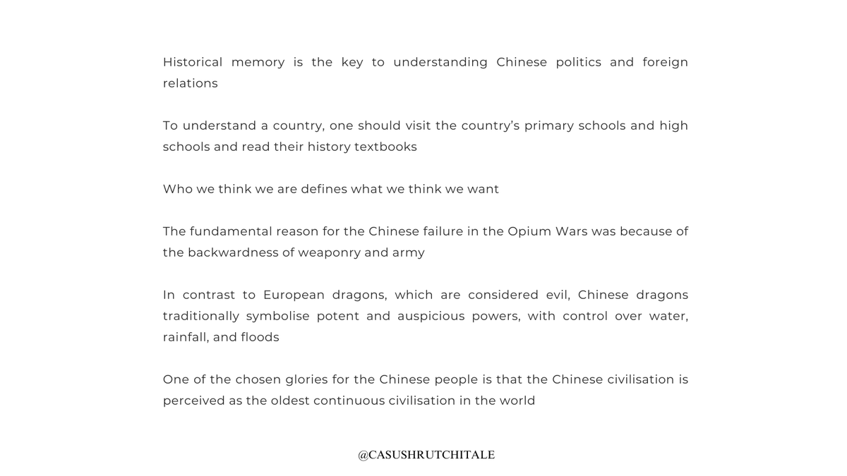 CaSushrut's tweet photo. This is a fascinating book about how history has been used by China to set an internal narrative of 100 years of national humiliation by foreign powers and how China must assert its rightful place in the world #casushrutchitale #neverforgetnationalhumiliation https://t.co/QW3gU2XiSu
